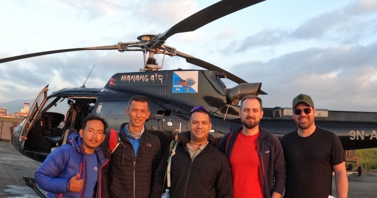 Kathmandu to lukla helicopter